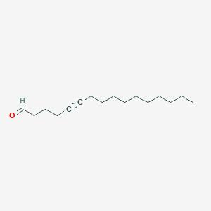 molecular formula C16H28O B14221699 5-Hexadecynal CAS No. 823785-36-0