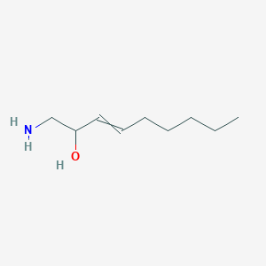 molecular formula C9H19NO B14221783 1-Aminonon-3-EN-2-OL CAS No. 824395-50-8