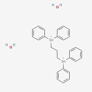 molecular formula C27H30O2Sn2 B14221875 CID 78067971 
