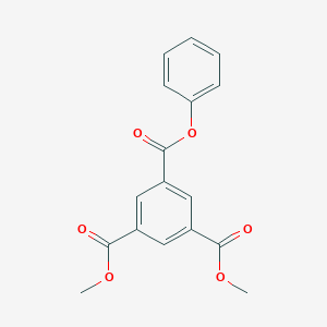 molecular formula C17H14O6 B14221893 1,3-Dimethyl 5-phenyl benzene-1,3,5-tricarboxylate CAS No. 524674-01-9