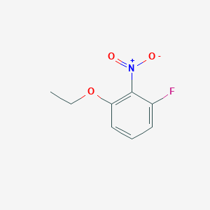 molecular formula C8H8FNO3 B1422191 1-乙氧基-3-氟-2-硝基苯 CAS No. 1233952-97-0