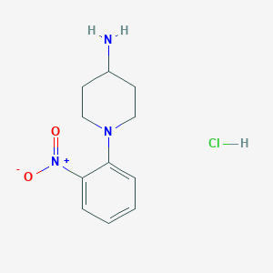 1-(2-Nitrophenyl)piperidin-4-amine hydrochloride
