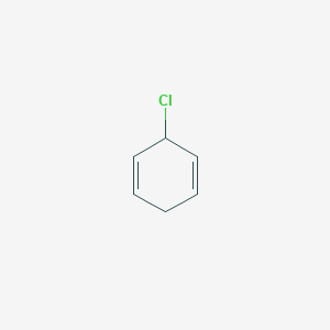 molecular formula C6H7Cl B14222185 3-Chlorocyclohexa-1,4-diene CAS No. 512175-96-1