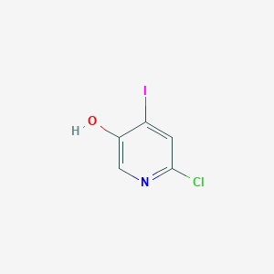 molecular formula C5H3ClINO B1422219 6-Chloro-4-iodopyridin-3-OL CAS No. 877133-58-9