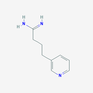 4-Pyridin-3-yl-butyramidine