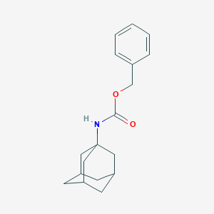 molecular formula C18H23NO2 B142223 benzyl N-(1-adamantyl)carbamate CAS No. 136860-53-2