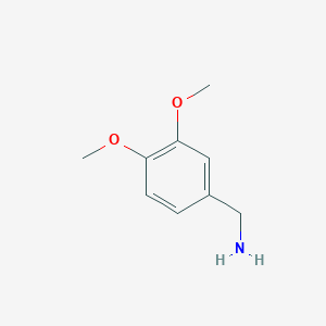 molecular formula C9H13NO2 B142225 3,4-二甲氧基苄胺 CAS No. 5763-61-1