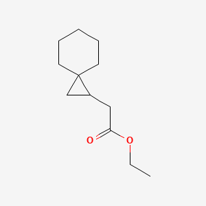 molecular formula C12H20O2 B14222534 Ethyl (spiro[2.5]octan-1-yl)acetate CAS No. 827574-04-9