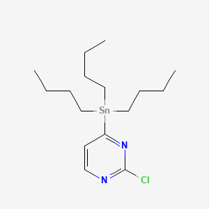 2-Chloro-4-(tributylstannyl)pyrimidine