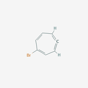 molecular formula C7H5Br B14222563 5-Bromocyclohepta-1,2,4,6-tetraene CAS No. 827598-95-8
