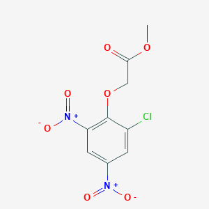 Methyl (2-chloro-4,6-dinitrophenoxy)acetate