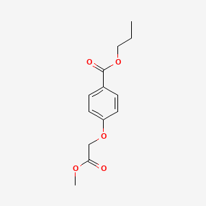 Propyl 4-(2-methoxy-2-oxoethoxy)benzoate