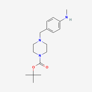 1-Boc-4-(4-Methylaminobenzyl)piperazine