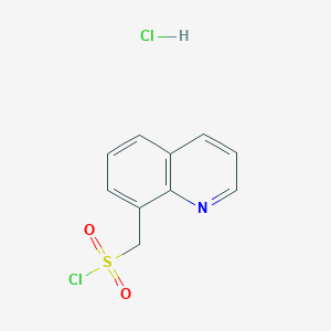 Quinolin-8-ylmethanesulfonyl chloride hydrochloride