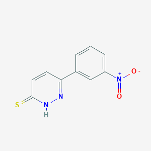 6-(3-Nitrophenyl)pyridazine-3-thiol