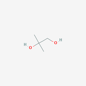 molecular formula C4H10O2 B142230 2-Methylpropane-1,2-diol CAS No. 558-43-0