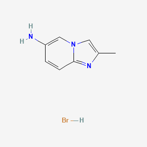 2-Methylimidazo[1,2-a]pyridin-6-amine hydrobromide