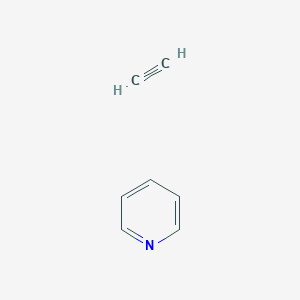 molecular formula C7H7N B14223145 Acetylene--pyridine (1/1) CAS No. 790665-58-6