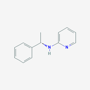 molecular formula C13H14N2 B14223703 N-[(1S)-1-Phenylethyl]pyridin-2-amine CAS No. 830323-18-7