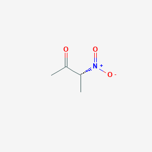 molecular formula C4H7NO3 B14223710 (3R)-3-Nitrobutan-2-one CAS No. 521087-47-8