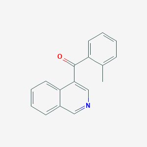 4-(2-Methylbenzoyl)isoquinoline