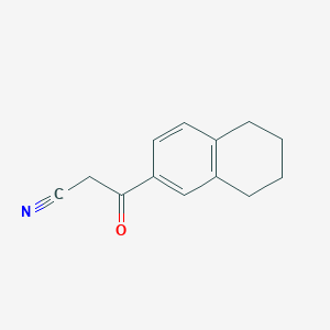 (5,6,7,8-Tetrahydro-2-naphthoyl)acetonitrile