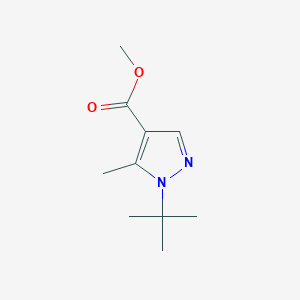 methyl 1-(tert-butyl)-5-methyl-1H-pyrazole-4-carboxylate