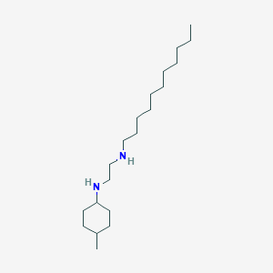 molecular formula C20H42N2 B14224180 N~1~-(4-Methylcyclohexyl)-N~2~-undecylethane-1,2-diamine CAS No. 627521-84-0