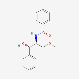 molecular formula C17H19NO3 B14224238 N-[(1S,2S)-1-hydroxy-3-methoxy-1-phenylpropan-2-yl]benzamide CAS No. 828247-86-5