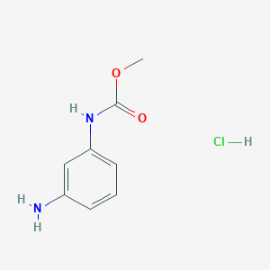 Methyl (3-aminophenyl)carbamate hydrochloride