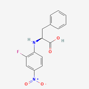 molecular formula C15H13FN2O4 B14224266 N-(2-Fluoro-4-nitrophenyl)-L-phenylalanine CAS No. 634198-79-1