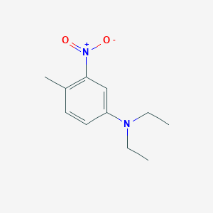 molecular formula C11H16N2O2 B14224316 N,N-Diethyl-4-methyl-3-nitroaniline CAS No. 810662-45-4