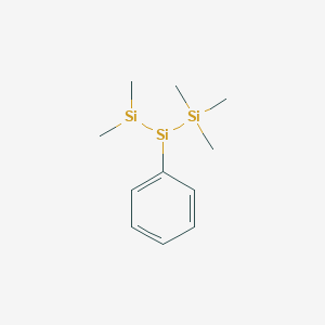 molecular formula C11H20Si3 B14224321 CID 78068269 