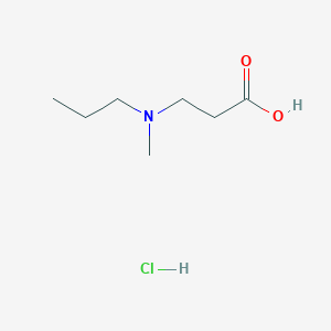 3-[Methyl(propyl)amino]propanoic acid hydrochloride