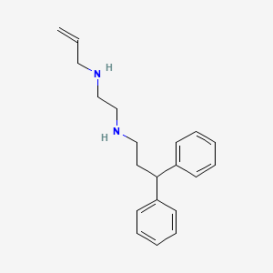 molecular formula C20H26N2 B14224395 N~1~-(3,3-Diphenylpropyl)-N~2~-(prop-2-en-1-yl)ethane-1,2-diamine CAS No. 627525-23-9