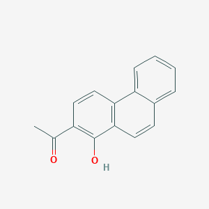 molecular formula C16H12O2 B14224453 Ethanone, 1-(1-hydroxy-2-phenanthrenyl)- CAS No. 500778-51-8