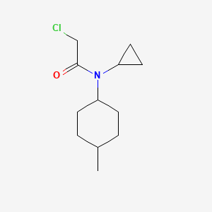 2-chloro-N-cyclopropyl-N-(4-methylcyclohexyl)acetamide