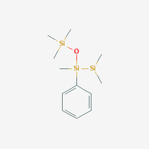molecular formula C12H23OSi3 B14224636 CID 78068274 