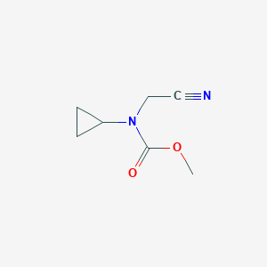 methyl N-(cyanomethyl)-N-cyclopropylcarbamate
