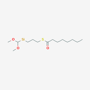 molecular formula C14H28O3SSi B14224963 CID 78067922 
