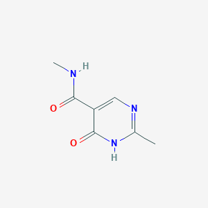 N,2-dimethyl-6-oxo-1,6-dihydropyrimidine-5-carboxamide