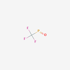 molecular formula CF3OP B14225097 (Trifluoromethyl)phosphanone CAS No. 827027-08-7