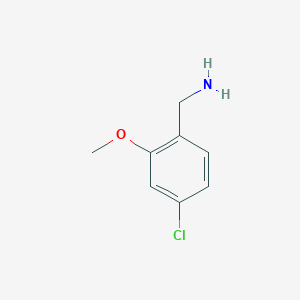 (4-Chloro-2-methoxyphenyl)methanamine