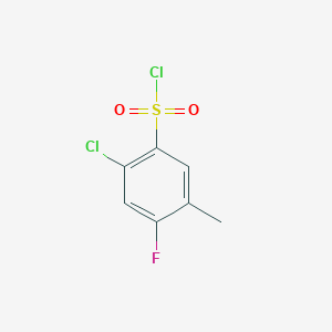2-Chloro-4-fluoro-5-methylbenzenesulfonyl chloride