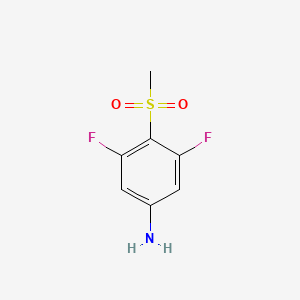 3,5-Difluoro-4-methanesulfonylaniline