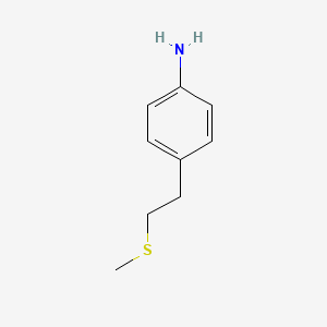4-[2-(Methylsulfanyl)ethyl]aniline