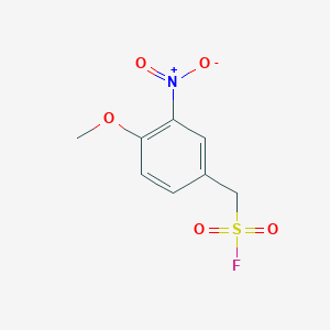 (4-Methoxy-3-nitrophenyl)methanesulfonyl fluoride