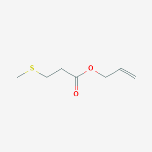 molecular formula C7H12O2S B14225394 prop-2-enyl 3-methylsulfanylpropanoate CAS No. 827340-77-2