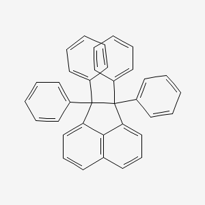 molecular formula C36H26 B14225518 Acenaphthylene, 1,2-dihydro-1,1,2,2-tetraphenyl- CAS No. 815617-41-5