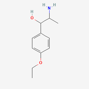 molecular formula C11H17NO2 B14225550 2-Amino-1-(4-ethoxyphenyl)propan-1-ol CAS No. 780038-67-7